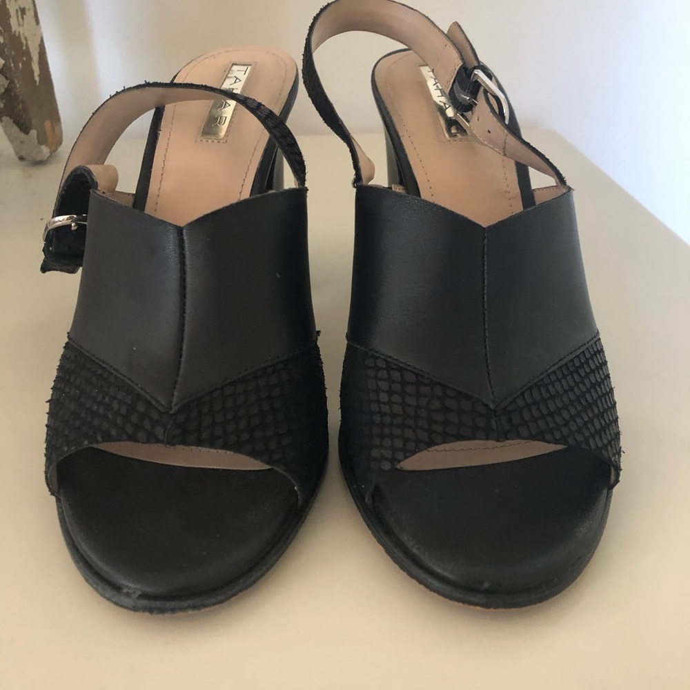 Tahari Kingston Block Slingback Heels. Size 8 - Picture 7 of 10